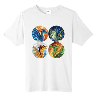 The Lost Fire Heroes Gift Dragon Fire Tall Fusion ChromaSoft Performance T-Shirt