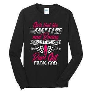 That Like Fast Cars Are Rare Fun Quote For Racing Fans Great Gift Tall Long Sleeve T-Shirt