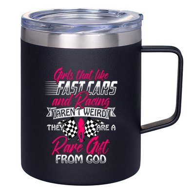 That Like Fast Cars Are Rare Fun Quote For Racing Fans Great Gift 12oz Stainless Steel Coffee Mug