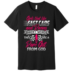 That Like Fast Cars Are Rare Fun Quote For Racing Fans Great Gift Premium T-Shirt