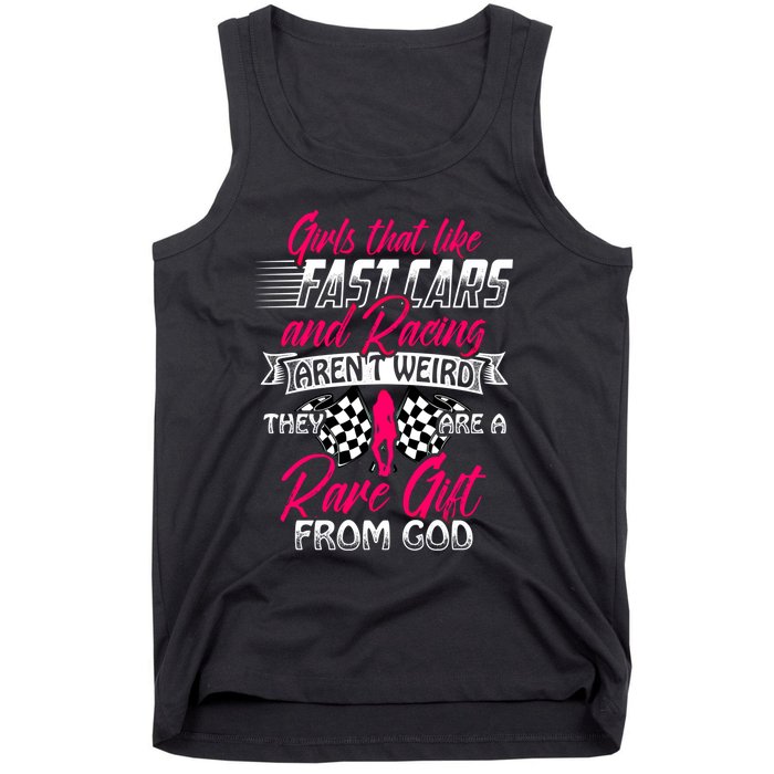 That Like Fast Cars Are Rare Fun Quote For Racing Fans Great Gift Tank Top