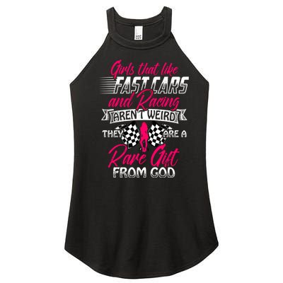 That Like Fast Cars Are Rare Fun Quote For Racing Fans Great Gift Women’s Perfect Tri Rocker Tank