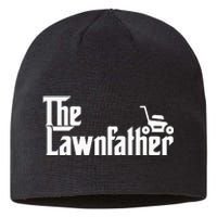 The Lawn Father Funny Lawn Mower Dad Sustainable Beanie