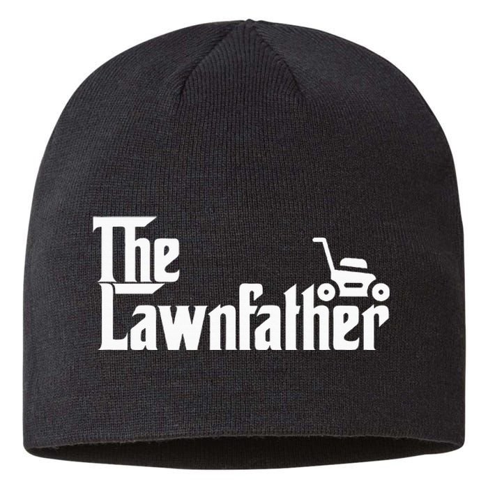 The Lawn Father Funny Lawn Mower Dad Sustainable Beanie