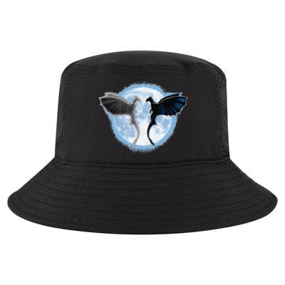 Toothless Light Fury In Space Design For Valentines Day Cool Comfort Performance Bucket Hat