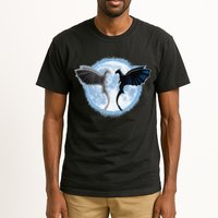 Toothless Light Fury In Space Design For Valentines Day Tall T-Shirt