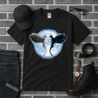 Toothless Light Fury In Space Design For Valentines Day Tall T-Shirt