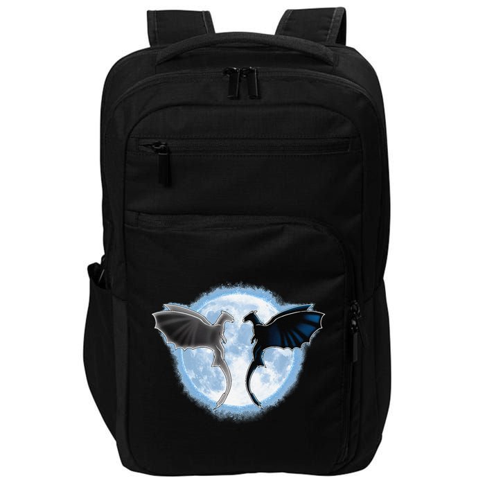 Toothless Light Fury In Space Design For Valentines Day Impact Tech Backpack