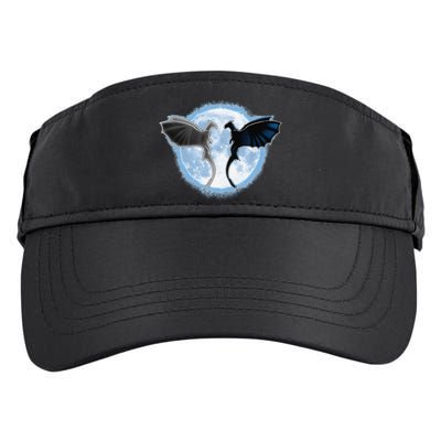 Toothless Light Fury In Space Design For Valentines Day Adult Drive Performance Visor