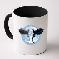 Toothless Light Fury In Space Design For Valentines Day Mug