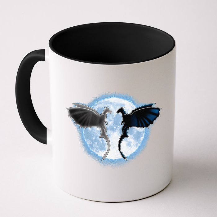 Toothless Light Fury In Space Design For Valentines Day Mug
