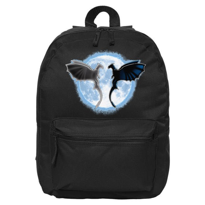 Toothless Light Fury In Space Design For Valentines Day 16 in Basic Backpack