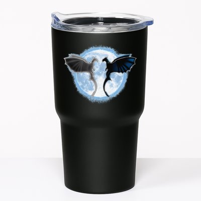 Toothless Light Fury In Space Design For Valentines Day Tumbler