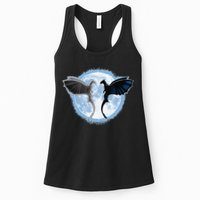 Toothless Light Fury In Space Design For Valentines Day Womens Tank Top