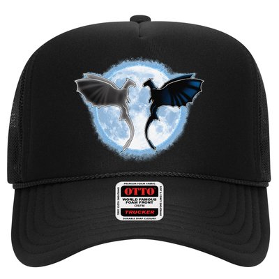 Toothless Light Fury In Space Design For Valentines Day Trucker Hat