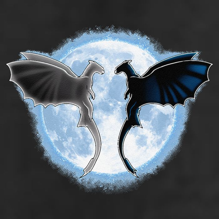 Toothless Light Fury In Space Design For Valentines Day Trucker Hat