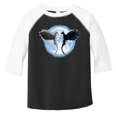 Toothless Light Fury In Space Design For Valentines Day Toddler Fine Jersey T-Shirt
