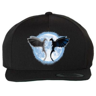 Toothless Light Fury In Space Design For Valentines Day Wool Snapback Cap