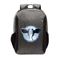 Toothless Light Fury In Space Design For Valentines Day Vector Backpack