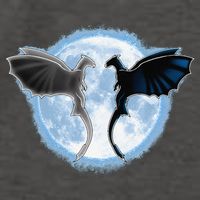 Toothless Light Fury In Space Design For Valentines Day Vector Backpack