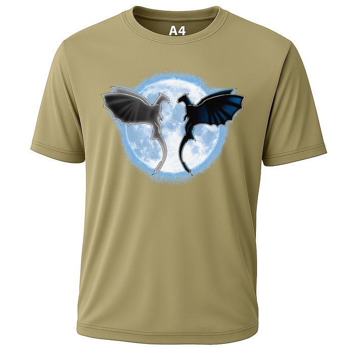 Toothless Light Fury In Space Design For Valentines Day Performance Shirt