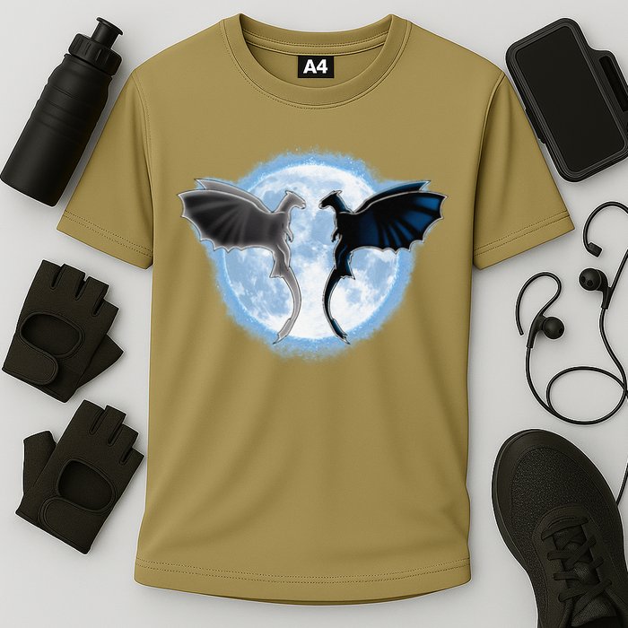Toothless Light Fury In Space Design For Valentines Day Performance Shirt