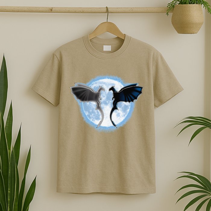 Toothless Light Fury In Space Design For Valentines Day T-Shirt