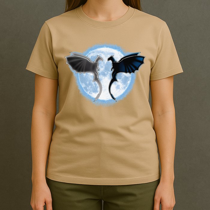 Toothless Light Fury In Space Design For Valentines Day T-Shirt
