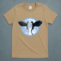Toothless Light Fury In Space Design For Valentines Day T-Shirt