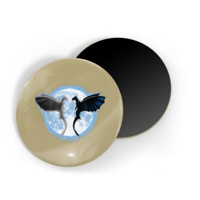 Toothless Light Fury In Space Design For Valentines Day Magnet