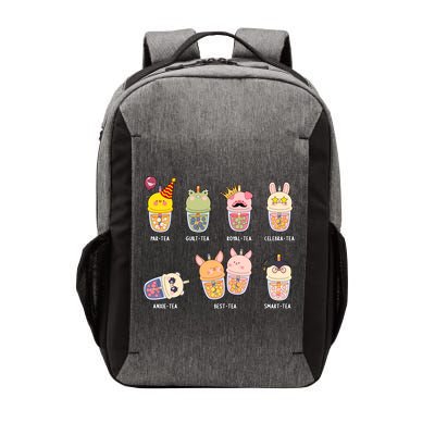 Tea Life Funny Cute Milk Tea Cup Milk Tea Lover Humorous Puns Vector Backpack