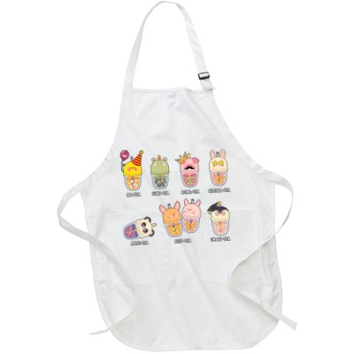 Tea Life Funny Cute Milk Tea Cup Milk Tea Lover Humorous Puns Apron