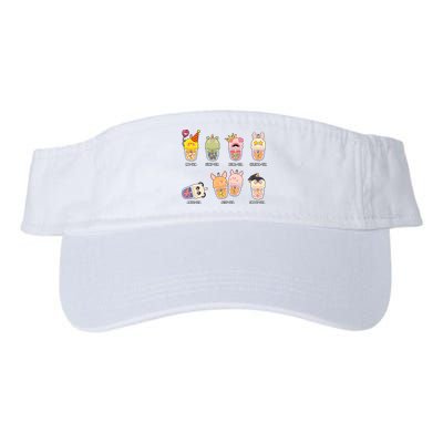 Tea Life Funny Cute Milk Tea Cup Milk Tea Lover Humorous Puns Visor