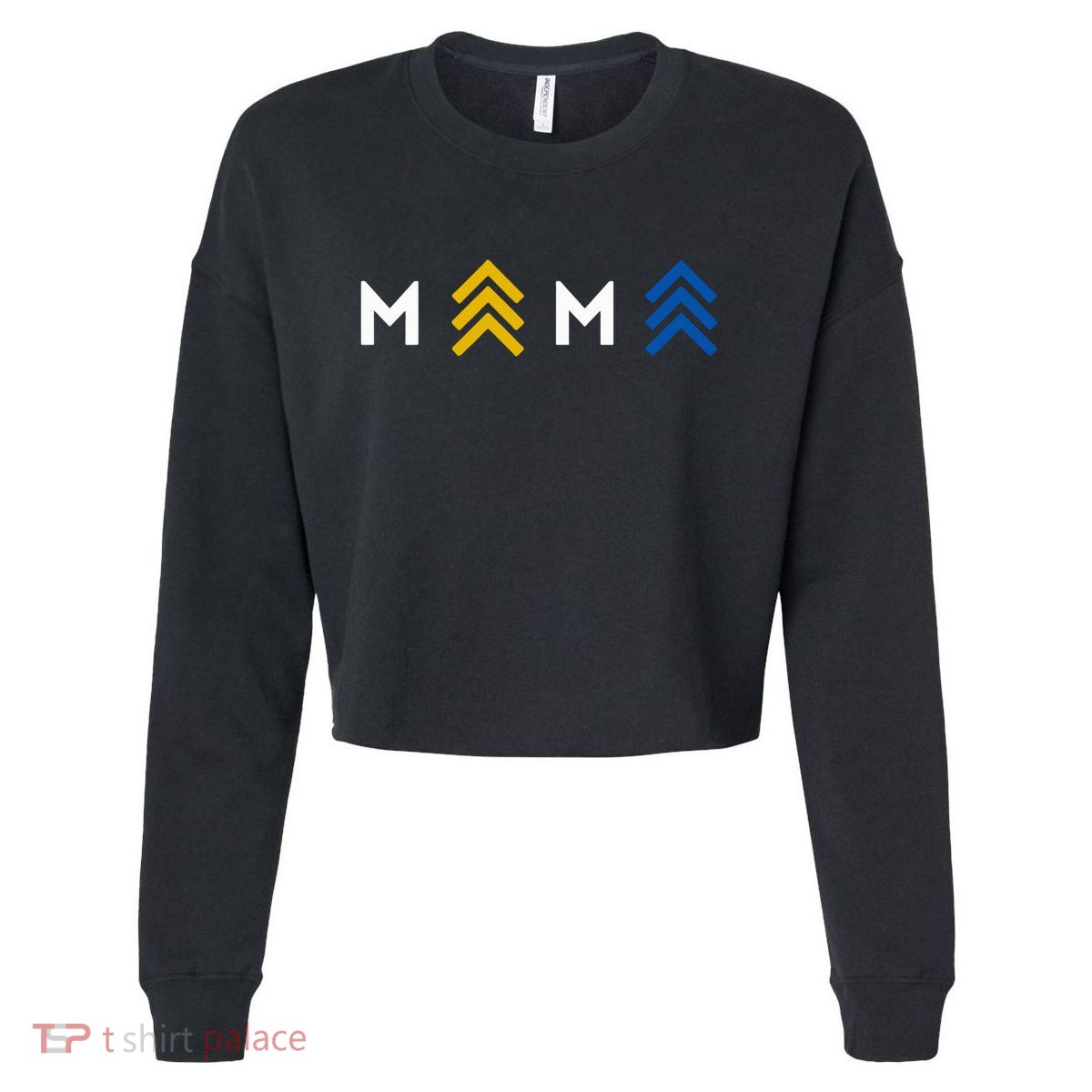 The Lucky Few Shirt for downs syndrome mama Cropped Pullover Crew