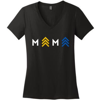 The Lucky Few Shirt for downs syndrome mama Women's V-Neck T-Shirt