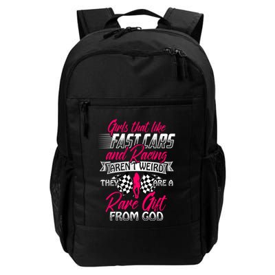 That Like Fast Cars Are Rare Fun Quote For Racing Fans Gift Backpack
