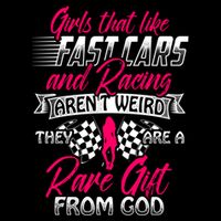 That Like Fast Cars Are Rare Fun Quote For Racing Fans Gift Flatbill Hat