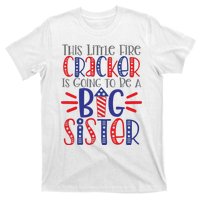 This Little Firecracker Is Going To Be A Big Sister T-Shirt