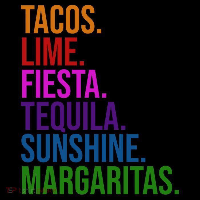 Tacos Lime Fiesta Tequila Sunshine Margaritas Cindo De Mayo Apron