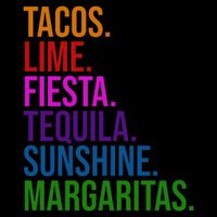 Tacos Lime Fiesta Tequila Sunshine Margaritas Cindo De Mayo Flatbill Hat