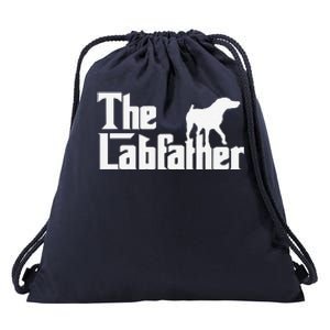 The Labfather Funny Lab Labrador Dog Owner Dad Daddy Father Drawstring Bag