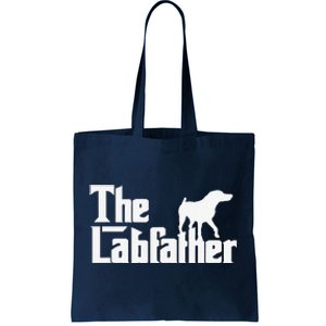 The Labfather Funny Lab Labrador Dog Owner Dad Daddy Father Tote Bag