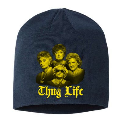 Thug Life Golden Sustainable Beanie