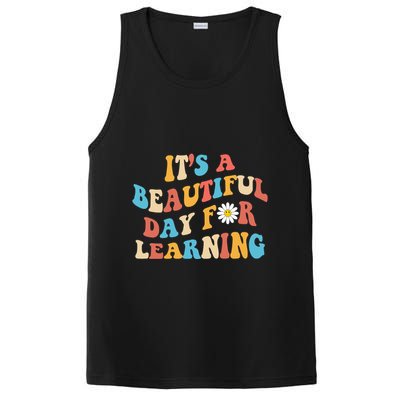 Teacher Life Gift Its A Beautiful Day PosiCharge Competitor Tank