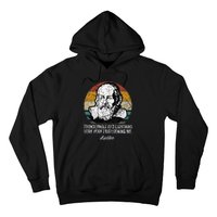 Thunderbolt lightning Galileo philosopher physics astronomy Hoodie