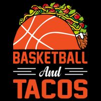 Taco Lover Gifts Basketball And Tacos Tuesday Funny Mexican Impact Tech Backpack