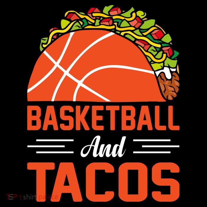 Taco Lover Gifts Basketball And Tacos Tuesday Funny Mexican Flatbill Hat