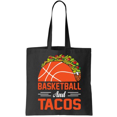Taco Lover Gifts Basketball And Tacos Tuesday Funny Mexican Bag