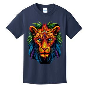 Tribal Lion Graphic Kids T-Shirt