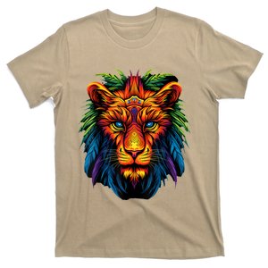 Tribal Lion Graphic T-Shirt